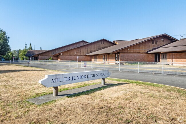 Miller Junior High School is the oldest continuously operating junior high in Washington state.