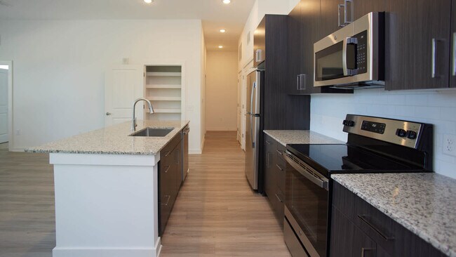 Kitchen with Stainless Steel Appliances