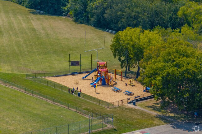 Smithson Craighead Academy has a playground to play on during recess in Madison.