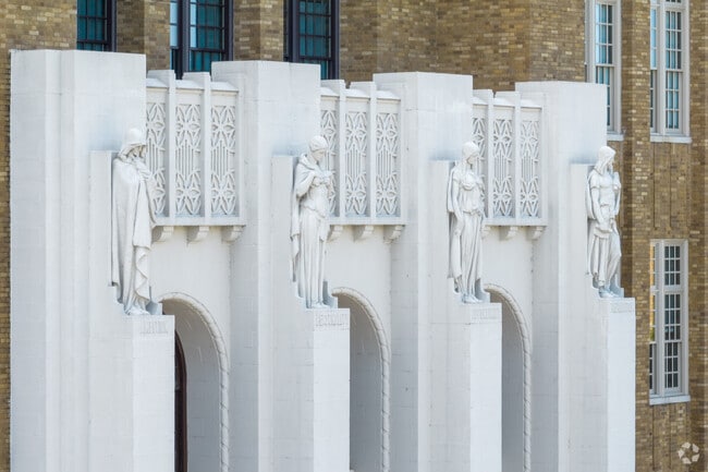 Central High School is the focal point of the Central High neighborhood.