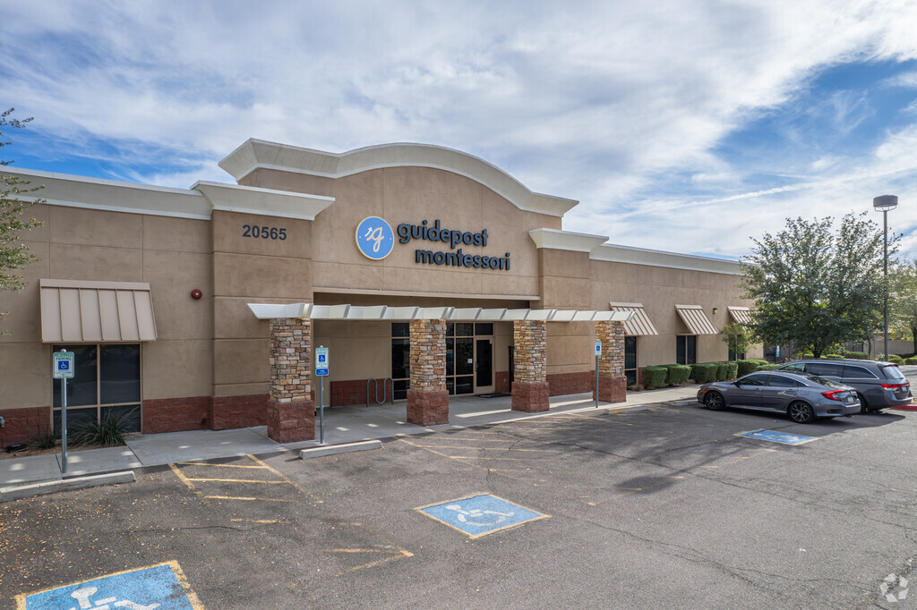 The main office at Guidepost Montessori at Peoria in Peoria.