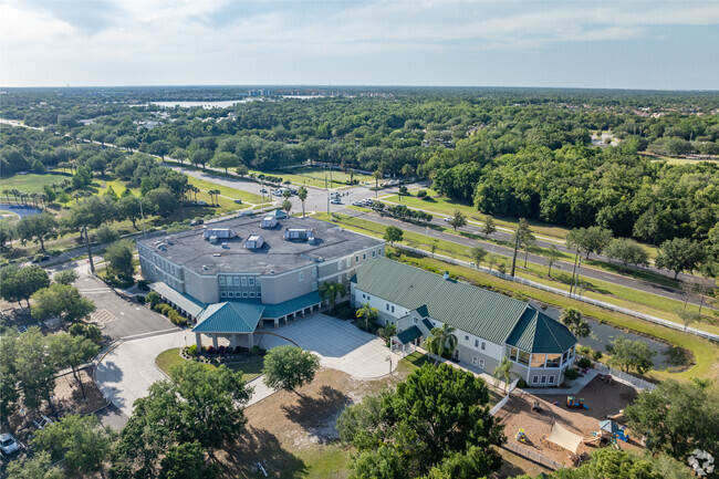 Providence Community School has a natural and calming campus.