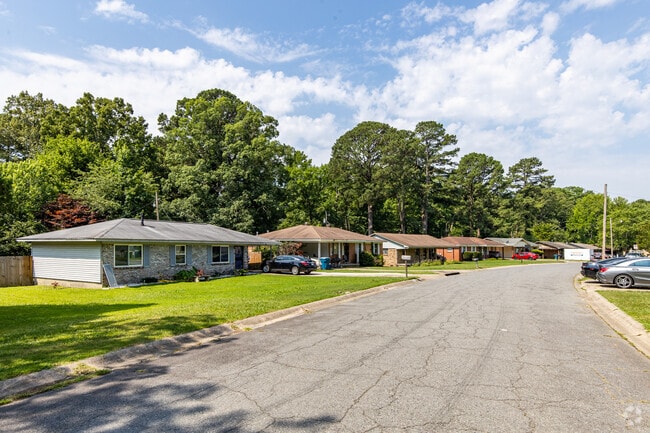 Upper Baseline has rows of ranch style homes that line the quiet streets.