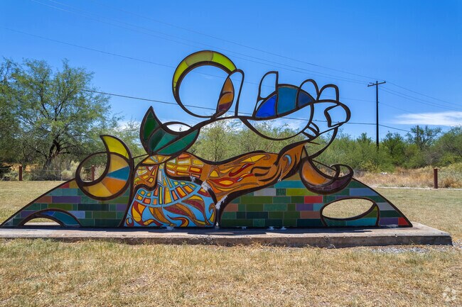 Barrio San Antonio is known to be an artistic community, with many murals and sculptures.