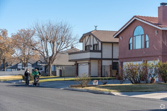 Spring Valley Lake showcases a mix of traditional and contemporary home designs.
