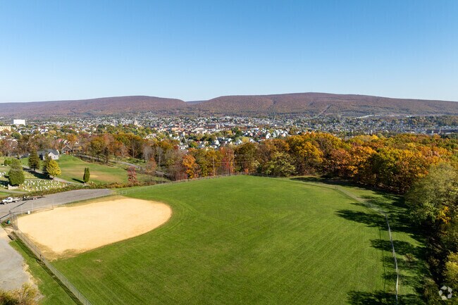 Residents of Toy Town often visit Westfall park.