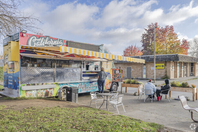 Downtown Lacey has amazing street food at most hours of the day.