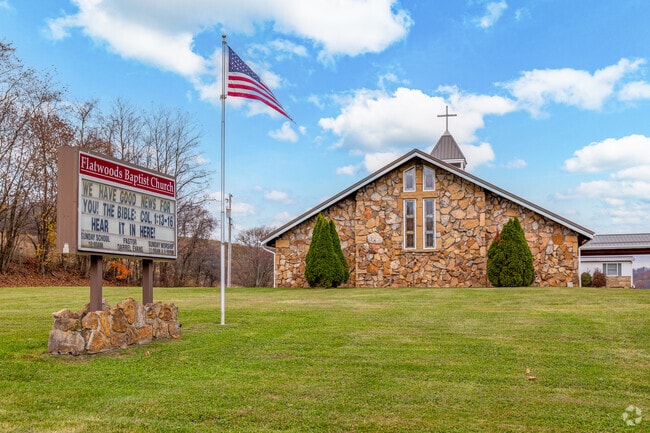 Flatwoods Baptist Church anchors the spirit of togetherness in Franklin Township’s countryside.