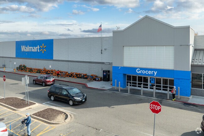 Walmart is where many Cimarron residents go for groceries and other household items.