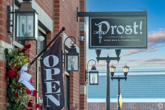 Prost Wine Bar & Charcuterie is a local favorite in Bay City that serves food and drinks.