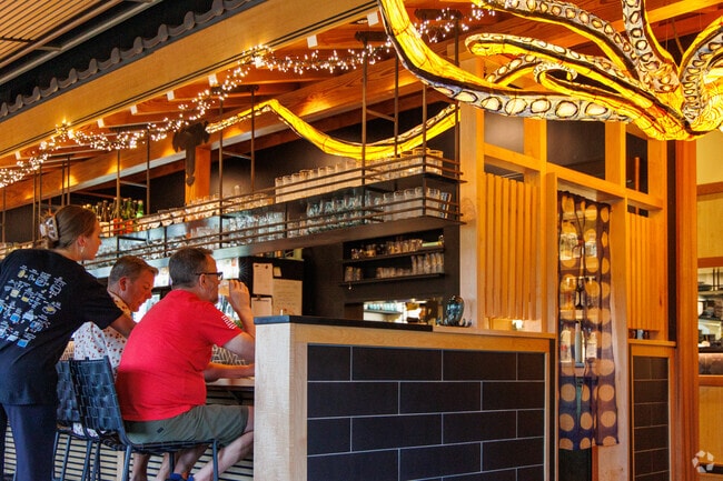 Sierra Del Norte residents can grab a drink at the Sushi and Sake bar at Izanami.