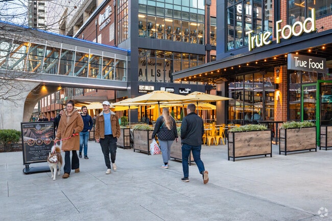 Explore an abundance of attractions while wandering through Ballston Quarter.