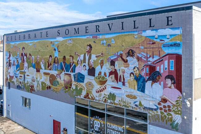 The village of Ten Hill is located in Somerville just outside of Boston.