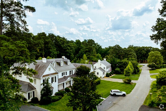 Mature trees and landscaping add to a sense of permanence for Wilton residents.