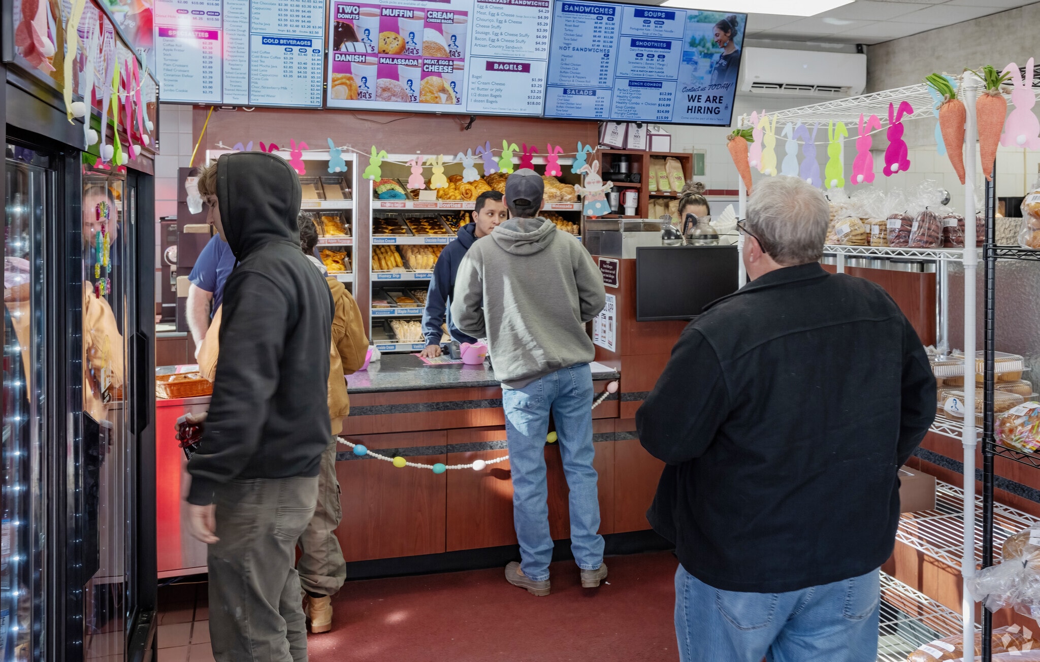 Ma's Donuts serves the nicest donuts and the freshest coffee for Newport North End Residential.