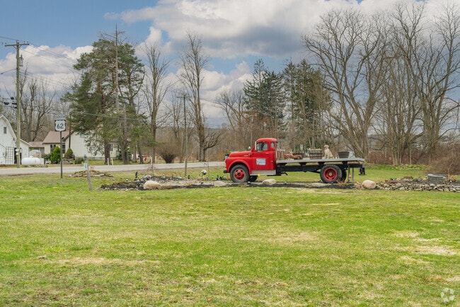 Creative rural sculptures can be spotted when visitors drive around the various winding roads of Cherry Creek.