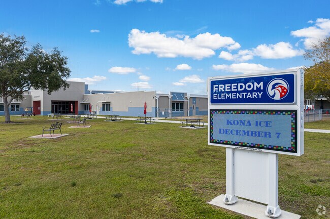 Freedom Elementary received an overall grade of B+ from Niche.
