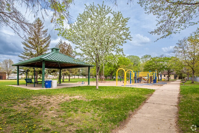 Aldine Park utilizes every inch to provide a variety of recreational opportunities.