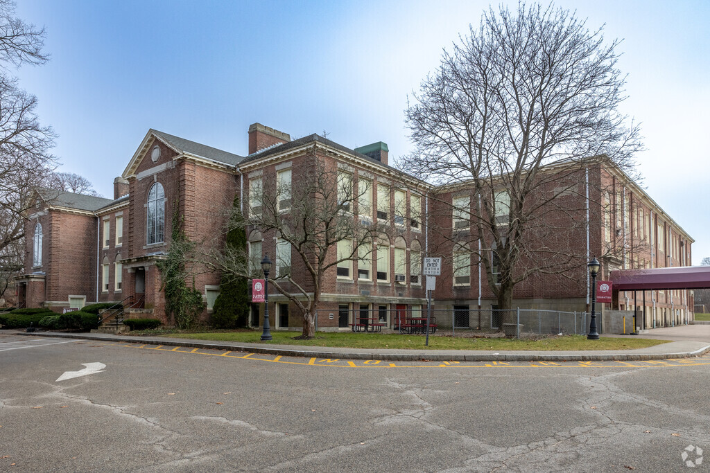 South Shore Christian Academy in Weymouth is situated on a hill in a quiet neighborhood.