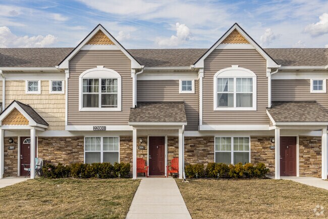 More modern, uniquely built townhomes can be found in Oak Park.