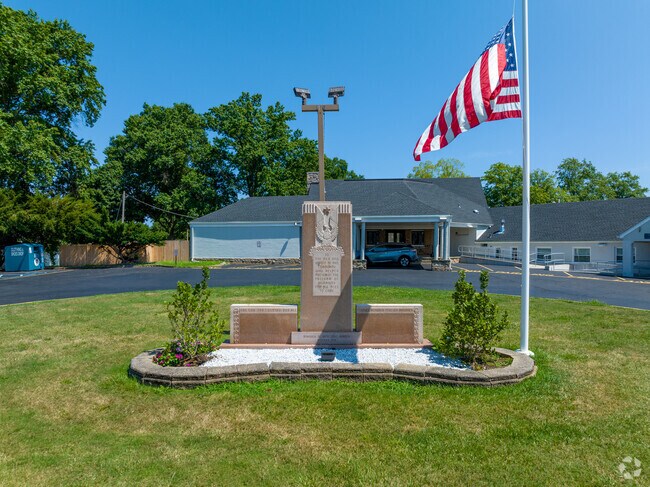 There are many memorials for our service members in West Long Branch.