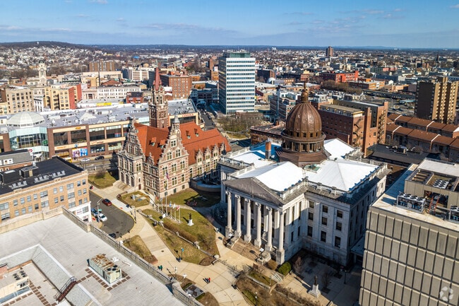 Downtown Paterson is home to the Passaic County Court House.