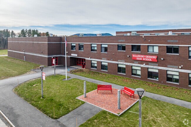 Hillsboro-Deering High School is home to 370 student from both towns.