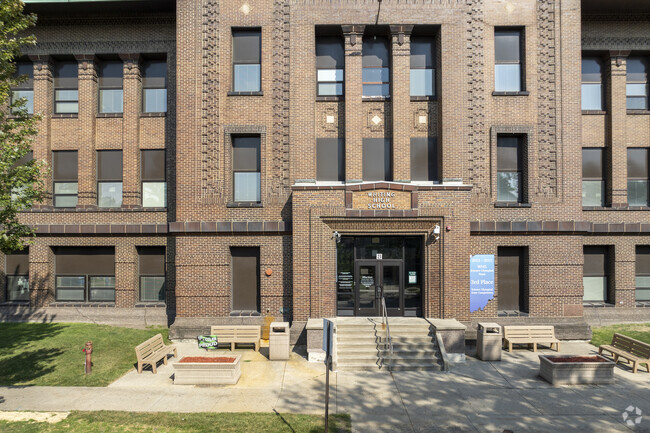 Whiting High School serves grades 9-12.
