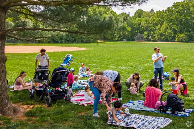 Gather around for a fun-filled family day at the park in Wyngate.