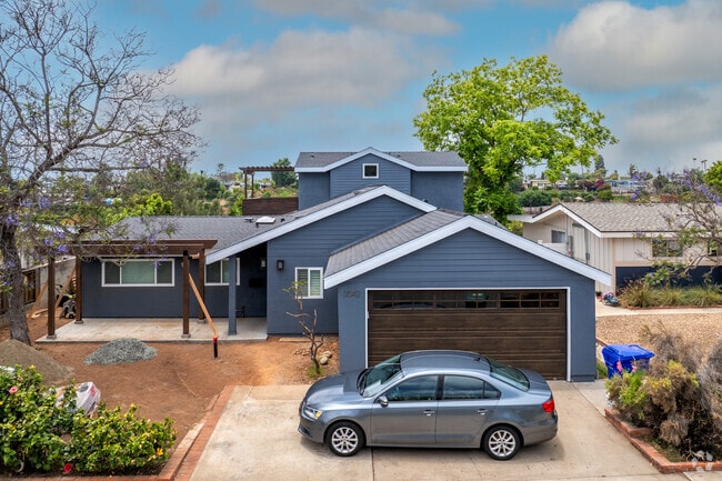 A modernized ranch style home in Serra Mesa.
