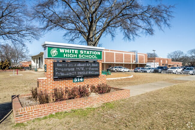 White Station High School home of the Spartans serves students in Memphis.