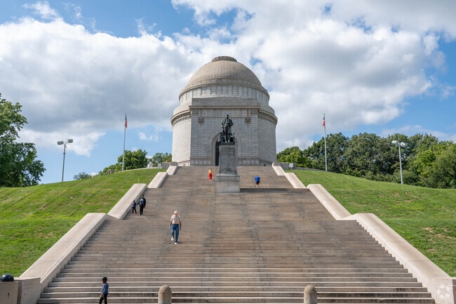 The McKinley Monument in Canton is located near the East End North neighborhood.