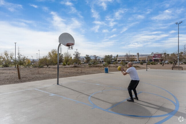 Spring Valley features many great basketball courts.