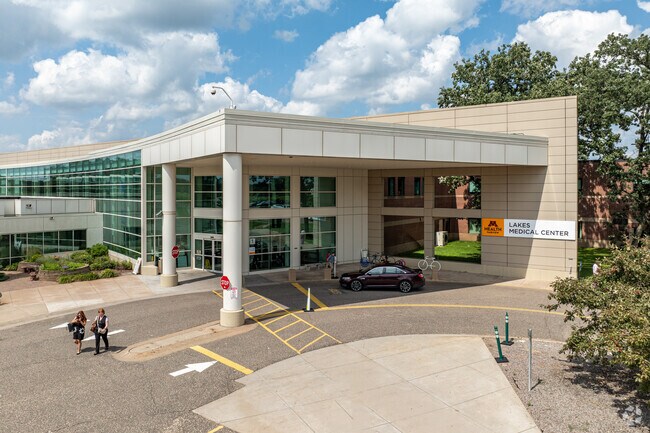 M Health Fairview Lakes Medical Center, about 10 miles away in Wyoming for all your health needs.