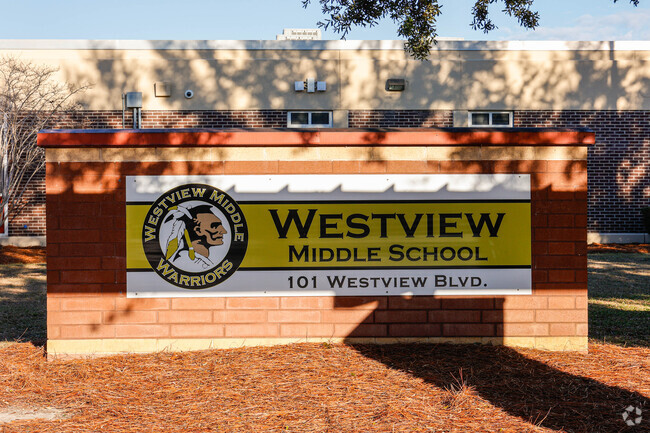 Find Westview Middle School on 101 Westview Blvd.