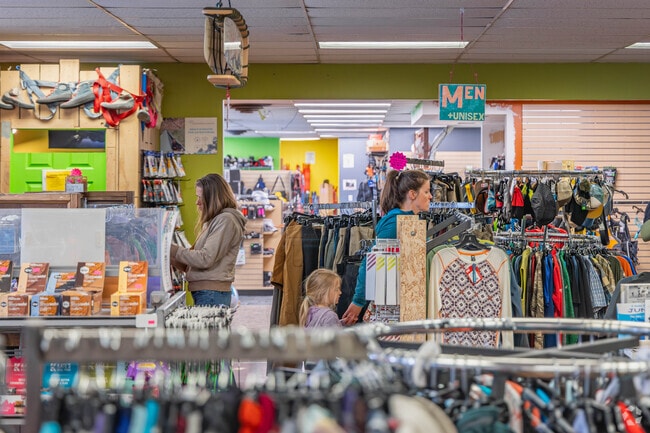 The Hoarding Marmot in Spenard offers outdoor sports equipment like bikes, skis and other gear.