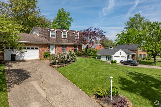 Hilly terrain creates unique landscapes for many Euclid Heights-Runnymede homes.