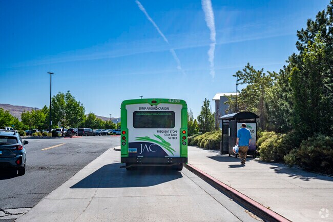 The JAC is the public bus transportation in Carson City Center.