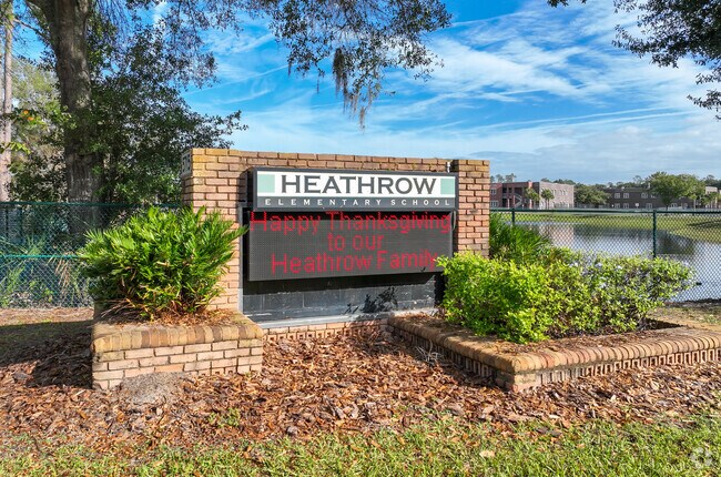 Heathrow Elementary School is a public school serving the Heathrow community.