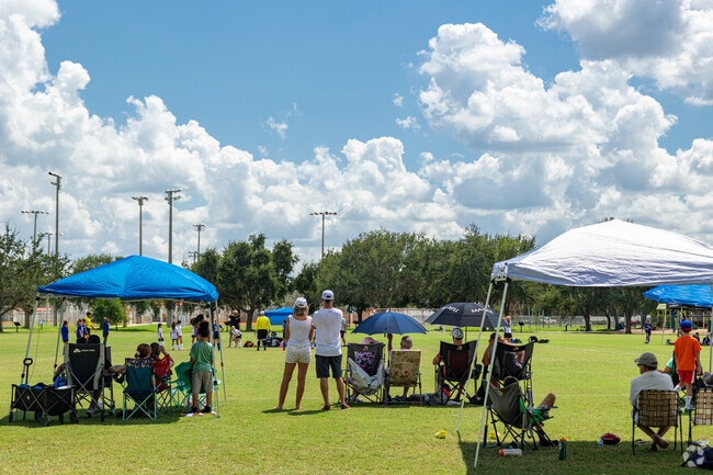 Families in Three Oaks have plenty of activities on offer at Three Oaks Park.