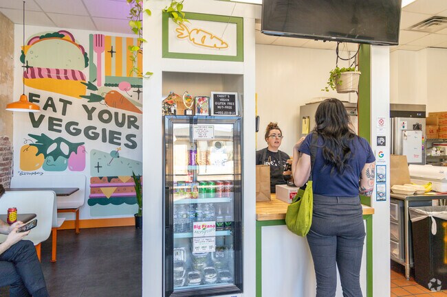 Savor culinary creativity at Veg.Edible near Fairfax.