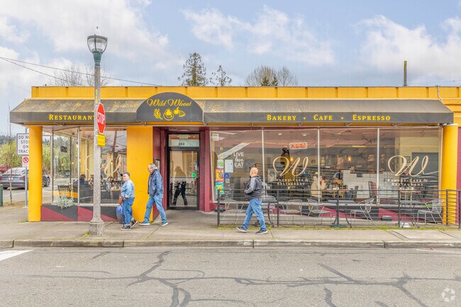 At Wild Wheat in Downtown Kent, folks can be treated to delicious pastries and a tasty meal.