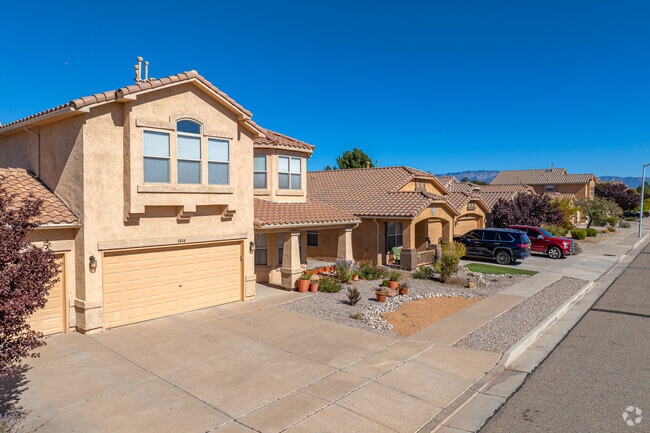 Many Taylor Ranch homes feature Spanish tile roofs.