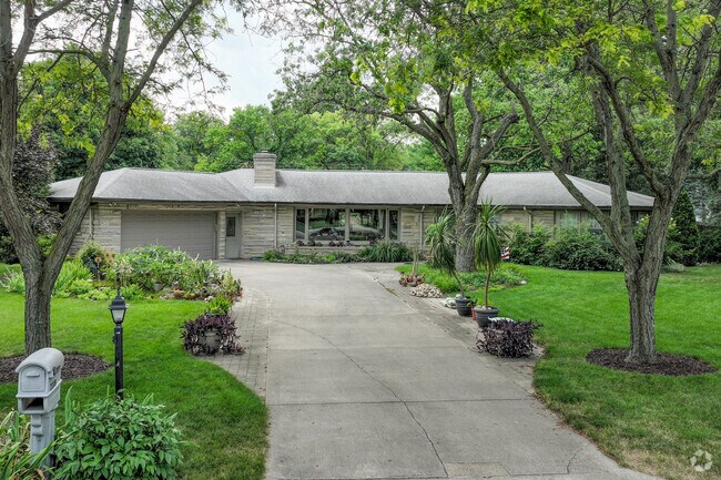 Long driveways lead to beautiful homes in Bennett.