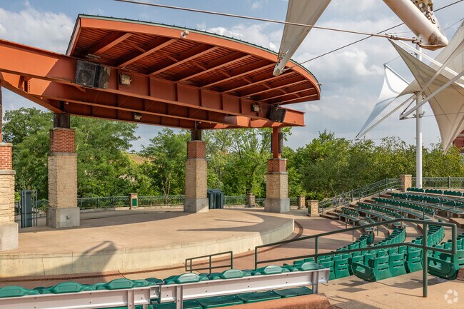 Enjoy the summer concert series in Downtown Cuyahoga Falls at the amphitheater.