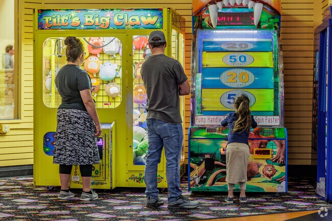 Tilt Studio near Hatten offers family arcade fun.