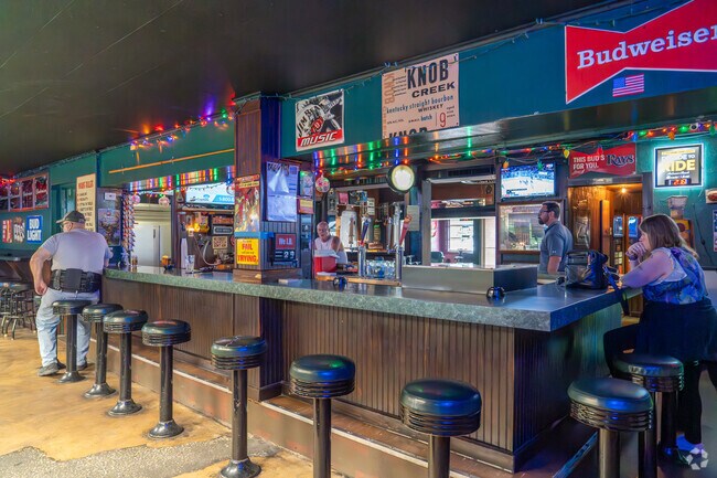 Enjoy an adult beverage at Flamingo Sports Bar in Euclid St. Paul.