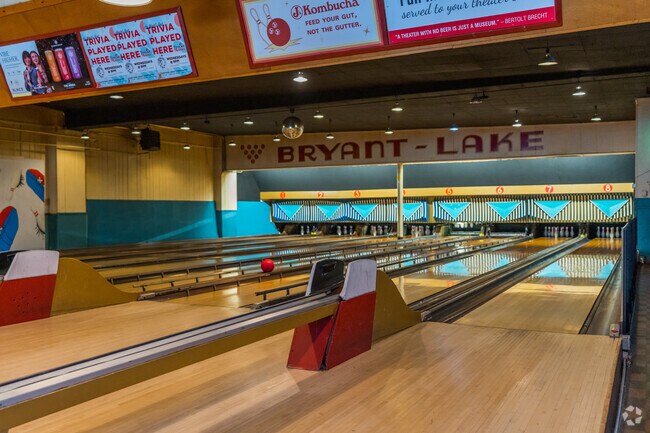 Bowling Alley at Bryant Lake Bowl.