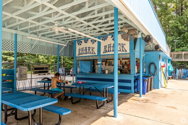 Shannon Park Swim Club is 3000 cubic feet of sparkling aquatic fun for all ages.