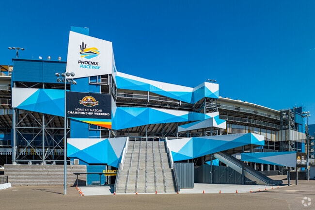 Experience the adrenaline of racing at the renowned Phoenix Raceway.